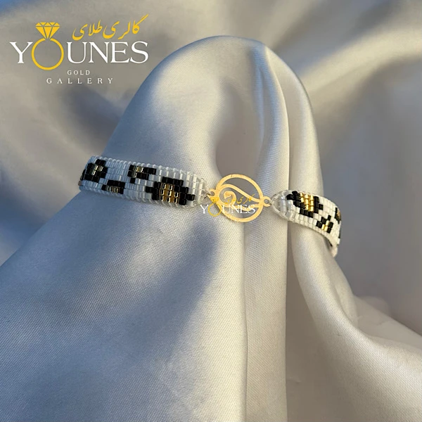 دستبند میوکی موج طلا